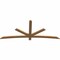 Ekena Millwork Alberta Smooth Timber Gable Bracket, Western Red Cedar, 84"W x 35"H x 1 1/2"D x 3 1/2"F, 10/12 Pitch GBW084X35X0204ALB00SWR - alternate 3